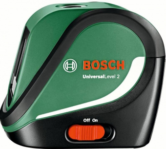 Нивелир лазерн. Bosch UniversalLevel 2 Basic 2кл.лаз. 650нм цв.луч. красный 2луч. (0603663800) от магазина РЭССИ