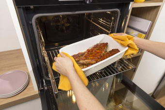 Духовой шкаф Электрический Gorenje BO6735E05X нержавеющая сталь/черный от магазина РЭССИ