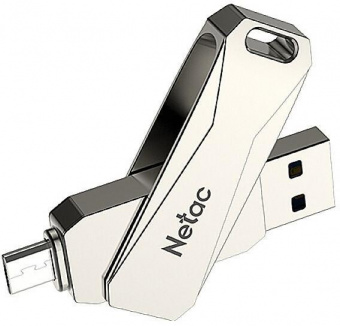 Флеш Диск Netac 16Gb U381 NT03U381B-016G-30PN USB3.0 серый от магазина РЭССИ
