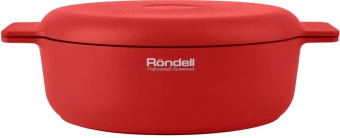 Сотейник Rondell Red Edition RDA-1119 d=24см (с крышкой) красный от магазина РЭССИ