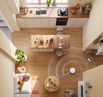 Пылесос-робот Dreame Trouver M1 40Вт белый от магазина РЭССИ