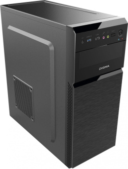 Корпус Digma DC-ATX101-U2 черный без БП ATX 1x80mm 2x120mm 2xUSB2.0 audio от магазина РЭССИ