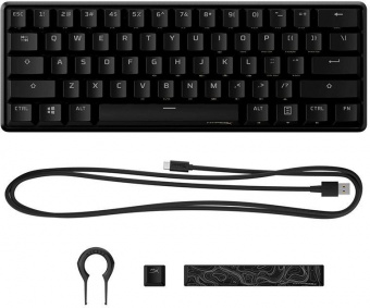 Клавиатура HyperX Alloy Origins 60 механическая черный USB LED (4P5N4AA#ABA) от магазина РЭССИ