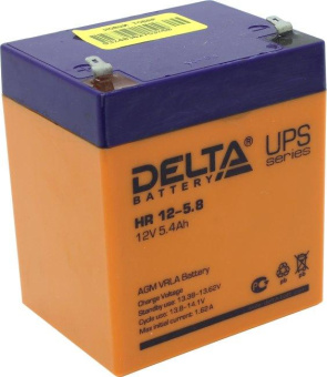 Батарея для ИБП Delta HR 12-5 12В 5Ач от магазина РЭССИ