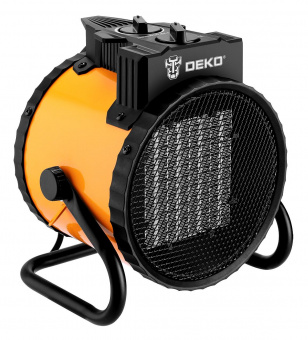 Тепловая пушка электрическая Deko DKIH2200W 2200Вт желтый/черный от магазина РЭССИ