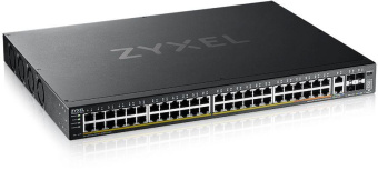 Коммутатор Zyxel NebulaFlex Pro XGS2220-54FP-EU0101F (L3) 48x1Гбит/с 2x10Гбит/с 4SFP+ 40PoE+ 10PoE++ 960W управляемый от магазина РЭССИ
