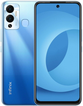 Смартфон Infinix X6816D Hot 12 Play NFC 64Gb 4Gb синий моноблок 3G 4G 2Sim 6.82" 720x1612 Android 11 13Mpix 802.11 b/g/n/ac NFC GPS GSM900/1800 GSM1900 TouchSc FM microSD max512Gb от магазина РЭССИ