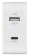 Сетевое зар./устр. Digma DGPD-45W-WG 45W 3A+2.4A (PD) USB-C/USB-A универсальное белый от магазина РЭССИ