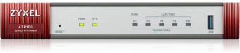 Межсетевой экран Zyxel ZyWALL ATP100 (ATP100-RU0112F) 10/100/1000BASE-TX компл.:подп.1г.AS/AV/CF/IDP серебристый от магазина РЭССИ