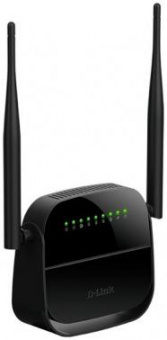 Роутер беспроводной D-Link DSL-2750U/R1A ADSL черный от магазина РЭССИ
