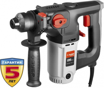 Перфоратор Зубр ЗП-26-750 ЭК патрон:SDS-plus уд.:2.6Дж 750Вт (кейс в комплекте) от магазина РЭССИ