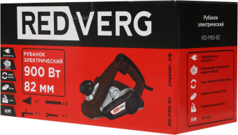 Рубанок RedVerg RD-P90-82 900Вт 82мм 16000об/мин от магазина РЭССИ