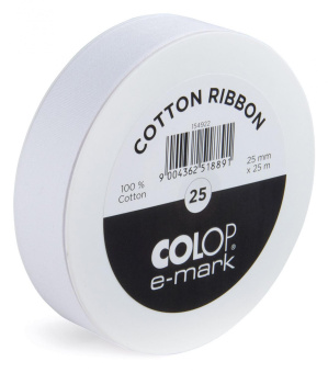 Лента Colop e-mark (154922) сегм.:25 белый от магазина РЭССИ