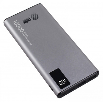Мобильный аккумулятор Cactus CS-PBFSLT-10000 10000mAh 3A 2xUSB серый от магазина РЭССИ