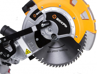 Торцовочная пила Вихрь ПТ-255ПЛ 1900Вт 5000об/мин d=255мм от магазина РЭССИ