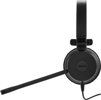 Наушники с микрофоном Jabra Evolve 20 MS Mono черный 1.2м накладные USB оголовье (4993-823-109) от магазина РЭССИ