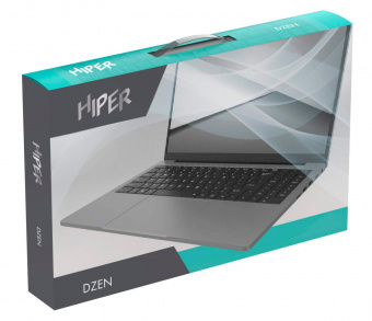 Ноутбук Hiper DZEN MTL1569 Core i5 1135G7 8Gb SSD256Gb Intel Iris Xe graphics 15.6" IPS FHD (1920x1080) Windows 10 Home grey WiFi BT Cam 5700mAh (46XJHOSU) от магазина РЭССИ