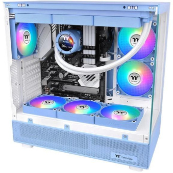 Вентилятор Thermaltake CT120 Sync Hydrangea ARGB голубой 4-pin 25.8dB Ret (CL-F202-PL12BU-A) от магазина РЭССИ