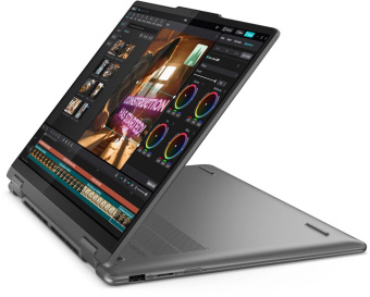 Ноутбук Lenovo Yoga 7 14IML9 Core Ultra 7 155H 32Gb SSD1Tb Intel Arc 14" OLED Touch WQXGA+ (2880x1800) Windows 11 Home dk.grey WiFi BT Cam Bag (83DJ0094RU) от магазина РЭССИ