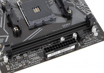 Материнская плата Gigabyte A520M S2H Soc-AM4 AMD A520 2xDDR4 mATX AC`97 8ch(7.1) GbLAN RAID+VGA+DVI+HDMI от магазина РЭССИ