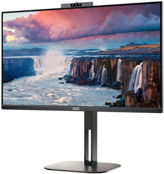 Монитор AOC 23.8" 24V5CW черный IPS LED 1ms 16:9 HDMI M/M Cam матовая HAS Piv 300cd 1920x1080 75Hz DP FHD USB 6.1кг от магазина РЭССИ