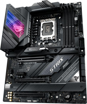 Материнская плата Asus ROG STRIX Z690-E GAMING WIFI Soc-1700 Intel Z690 4xDDR5 ATX AC`97 8ch(7.1) 2.5Gg RAID+HDMI+DP от магазина РЭССИ