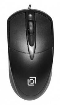 Мышь Оклик 125M черный оптическая (1200dpi) USB (3but) от магазина РЭССИ