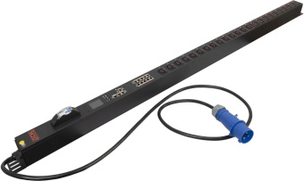 Блок распределения питания Powercom PDU-32AVMS24-14C3-10C9-1P от магазина РЭССИ