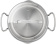 Картинка Кастрюля Tefal Duetto+ G7194355 2л. d=18см (с крышкой) серебристый (2100113153) от магазина РЭССИ Кастрюля Tefal Duetto+ G7194355 2л. d=18см (с крышкой) серебристый (2100113153) от магазина РЭССИ