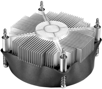 Устройство охлаждения(кулер) Deepcool Theta 15 PWM Soc-1700/1851 серебристый/черный 4-pin 18-37.2dB Al 65W 208gr Ret (DP-ICAS-T15P-17) от магазина РЭССИ