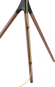Подставка для телевизора Cactus CS-ST1246BKWN черный/орех 45"-65" макс.32кг напольный от магазина РЭССИ