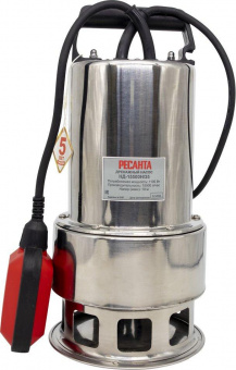Насос дренажный Ресанта НД-15500Н/35 1100Вт 15500л/час (77/2/2) от магазина РЭССИ