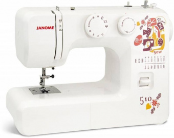 Швейная машина Janome Sew dream 510 белый от магазина РЭССИ