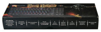 Клавиатура Оклик 960G Dark Knight механическая черный USB Multimedia for gamer от магазина РЭССИ