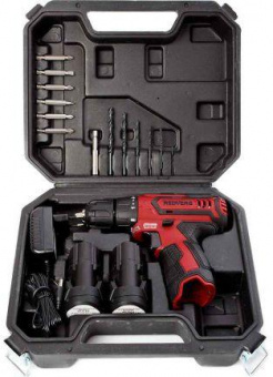 Шуруповерт RedVerg RD-SD10L/2Y аккум. патрон:быстрозажимной (кейс в комплекте) от магазина РЭССИ