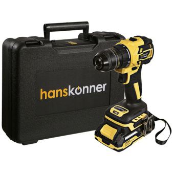 Аккумуляторная дрель Hanskonner б/щ 1BatterySystem HCD2065C от магазина РЭССИ