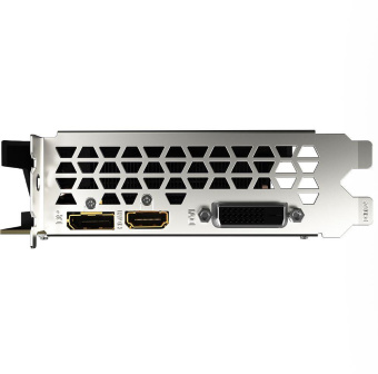 Видеокарта Gigabyte PCI-E GV-N1656OC-4GD NVIDIA GeForce GTX 1650 4Gb 128bit GDDR6 1590/12000 DVIx1 HDMIx1 DPx1 HDCP Ret от магазина РЭССИ