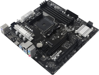 Материнская плата Biostar B450MX-S Soc-AM4 AMD B450 2xDDR4 mATX AC`97 8ch(7.1) GbLAN RAID+HDMI от магазина РЭССИ