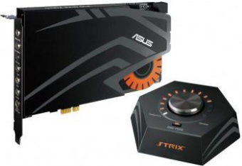 Звуковая карта Asus PCI-E Strix Raid DLX (C-Media 6632AX) 7.1 Ret от магазина РЭССИ