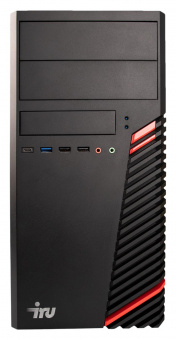 ПК IRU Home 310H5SM MT i7 11700F (2.5) 8Gb SSD512Gb GTX1630 4Gb Free DOS GbitEth 500W черный от магазина РЭССИ