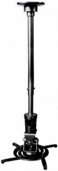 Кронштейн для проектора Cactus CS-VM-PR01L-BK черный макс.10кг потолочный поворот и наклон от магазина РЭССИ
