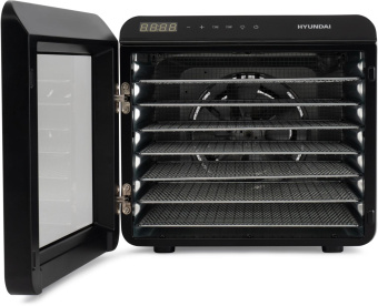 Сушка для фруктов и овощей Hyundai HYFD-8801 14под. 600Вт серебристый от магазина РЭССИ