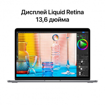 Ноутбук Apple MacBook Air A2681 M2 8 core 16Gb SSD512Gb/8 core GPU 13.6" IPS (2560x1664) Mac OS grey space WiFi BT Cam (Z15S0000P) от магазина РЭССИ