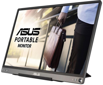 Монитор Asus 15.6" Portable MB16ACE темно-серый IPS LED 16:9 матовая 220cd 178гр/178гр 1920x1080 60Hz FHD USB 0.8кг от магазина РЭССИ