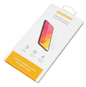 Защитное стекло для экрана Digma 2.5D для Apple iPhone 13/13 Pro/14 2.5D 1шт. (DGG2AP13PA) от магазина РЭССИ