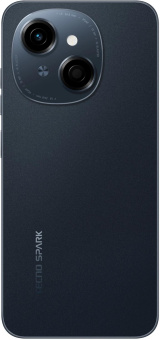 Смартфон Tecno Spark Go 1 64Gb 3Gb черный моноблок 3G 4G 2Sim 6.67" 720x1600 Android 14 13Mpix 802.11 a/b/g/n/ac GPS TouchSc Protect A-GPS microSD max1024Gb от магазина РЭССИ