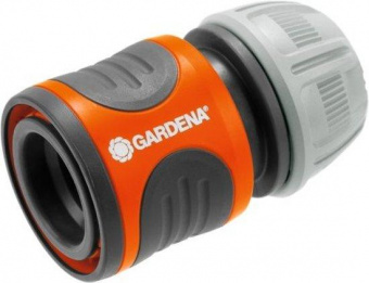 Коннектор Gardena 18286-20.000.00 Д.вх.1/2-5/8" Д.вых.3/4" (в компл.:3 предметапред.) серый/оранжевый от магазина РЭССИ
