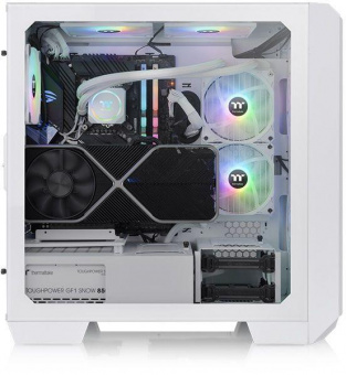 Корпус Thermaltake View 300 MX Snow белый без БП ATX 9x120mm 5x140mm 1x200mm 2xUSB3.0 audio bott PSU от магазина РЭССИ