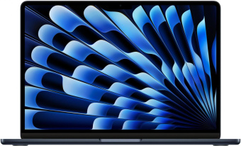 Ноутбук Apple MacBook Air A3113 M3 8 core 16Gb SSD512Gb/10 core GPU 13.6" Liquid Retina (2560x1664) Mac OS midnight WiFi BT Cam (Z1G8000Z7) от магазина РЭССИ