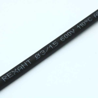 Трубка термоусадочная 3,0/1,5 черная от магазина РЭССИ
